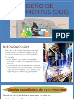 Diseño de Experimentos (Dde)