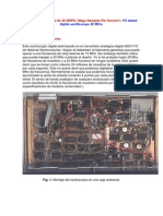 Osciloscopio Digital de 20 MSPS