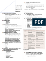 Biochemistry - Reviewer (Carbohydrates)