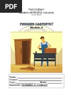 Finish Carpentry Module 1