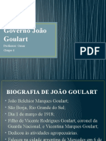 Governo João Goulart (Slide)