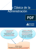 Clase 4 Teoría Clásica de La Administracion