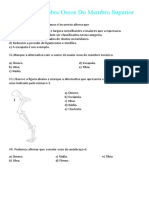 Exercícios Sobre Ossos Do Membro Superior