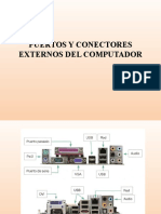 Puertos y Conectores Externos