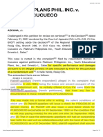 Platinum Plan Phil. Inc. v. Romeo Cuenco - GR 147405 April 25, 2005