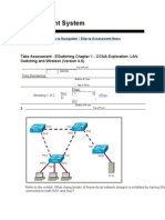 Assessment System: Take Assessment - Eswitching Chapter 1 - Ccna Exploration: Lan Switching and Wireless (Version 4.0)