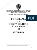 Contabilidad Superior Ii (Con-316)