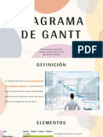 Diagrama de Gantt - Desarrollo de Software