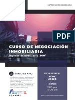 Brochure Negociacion Inmobiliaria