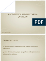 Yacimientos Sedimentarios Quimicos