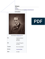 Carlitos, Habrá Que Reler en Diferentes Ediciones Mon Ami Charles Baudelaire