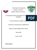 Tipos de Cámaras de Combustión