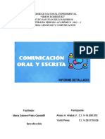 1-Trabajo Comunicación Oral y Escrita-Lenguaje y Comunicación