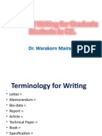 Technical Paper Writing