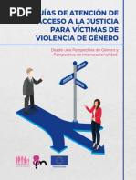 Guía de Atención de Acceso A La Justicia para Víctimas de Violencia de Género