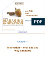 ch01 - INTRODUCTION TO INNOVATION MANAGEMENT - Student