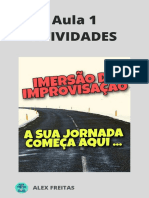 Aula 1 Imersão de Improvisação