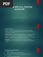 Coping With Loss, Grieving & Death