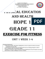 HOPE 1 Module 1 (Exercise For Fitness)