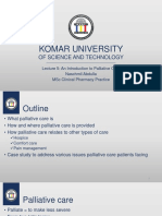 Lecture 5 Palliative Care