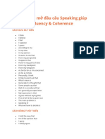 Những cách mở đầu câu Speaking giúp tăng điểm Fluency