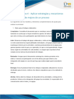 Anexo 3 - Tarea 4 - Aplicar Estrategias y Mecanismos de Mejora de Un Proceso