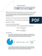 Operaciones Racionales