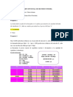 Examen Opcional de Microeconomía