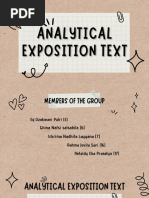 Analytical Exposition Text 2