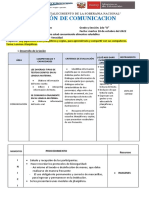 SESIÓN DE COMUNI 18 de Octubre