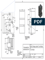 Tool Holder Drawing