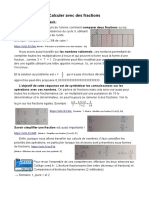 5e Calculer Avec Des Fractions Leçon Et Ex