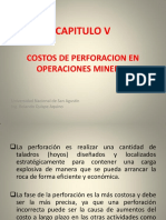 Cap V Costos de Perforacion