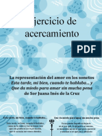 Ejercicio de Acercamiento