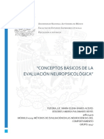 Conceptos Básicos de La Evaluación Neuropsicológica