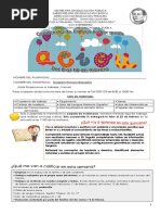 Cuadernillo Primer Grado Del 8 Al 19 de Febrero