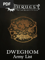 Dweghom ArmyList FRENCH V.1.5