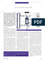 Transition Time of Cement Slurries