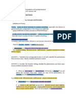 Week 1 Theoretical Foundations of Nursing Handout