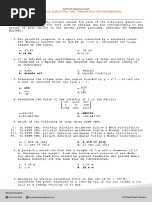 Preboard-MSTE Answer Key