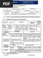 Ficha Sesion #7 Mat. Unidad Iii-1°