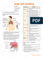 9 Gas Exchange and Smoking
