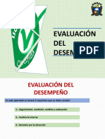 Evaluación de Desempeño