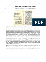 Acta de Independencia de Guatemala