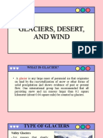 Glaciers, Desert, and Wind