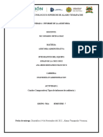 Actividad 1 Cuadro Comparativo Informe de Auditoría