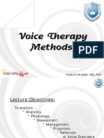 Voicecourse Voice Therapy Methods