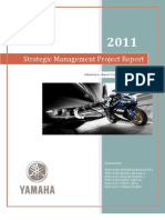 Strategic Management Project Report: Yamaha Motors