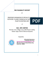 SRF Pre-Feasibility Report Dahej