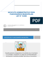 10 Mo Dulo Estatuto Administrativo para Funcionarios Municipales Primer Nivel Panel 1